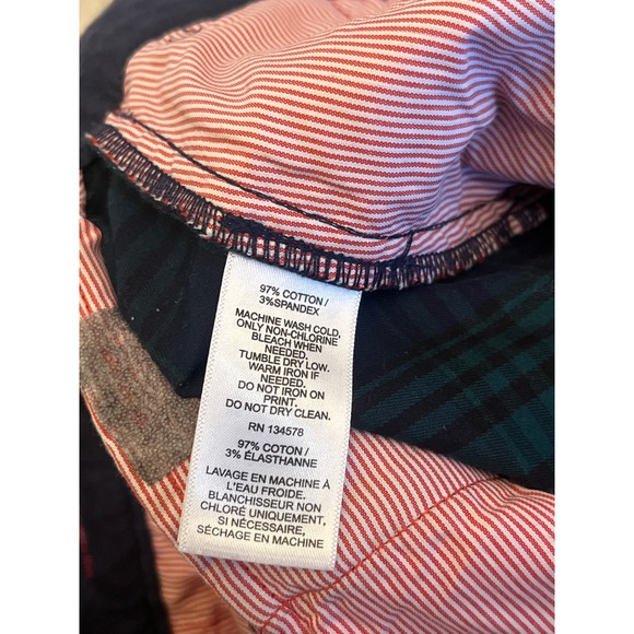 Vineyard Vines Kids Boys Girls Plaid Tartan Pants Chinos Size 16 - Picture 10 of 10